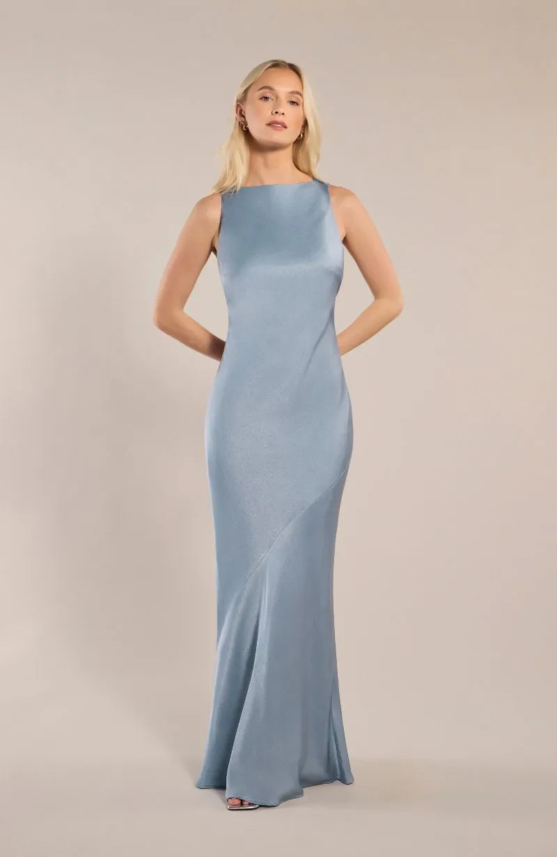 Pale Blue Satin Swatch - NEW SS25