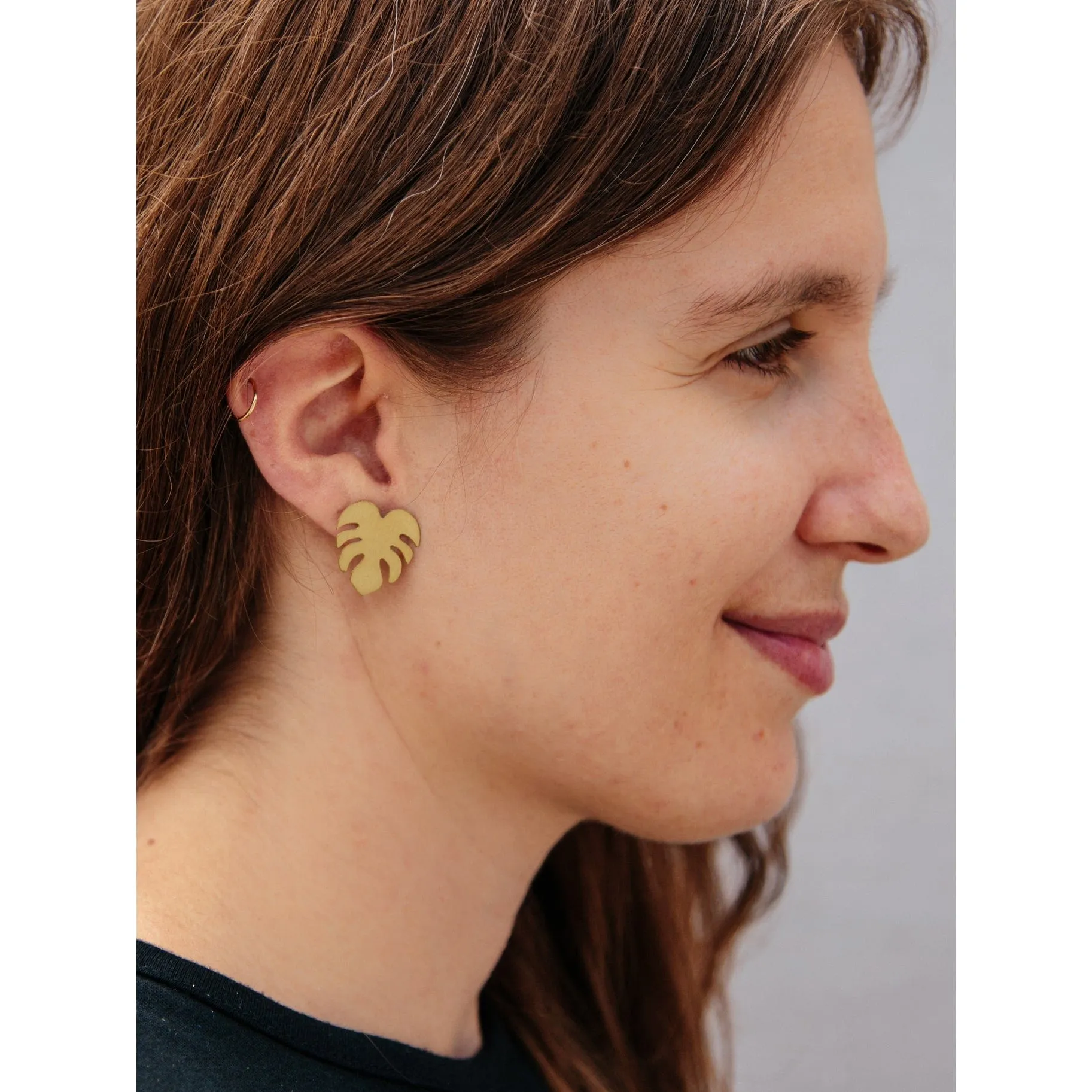 Palm Leaf Studs