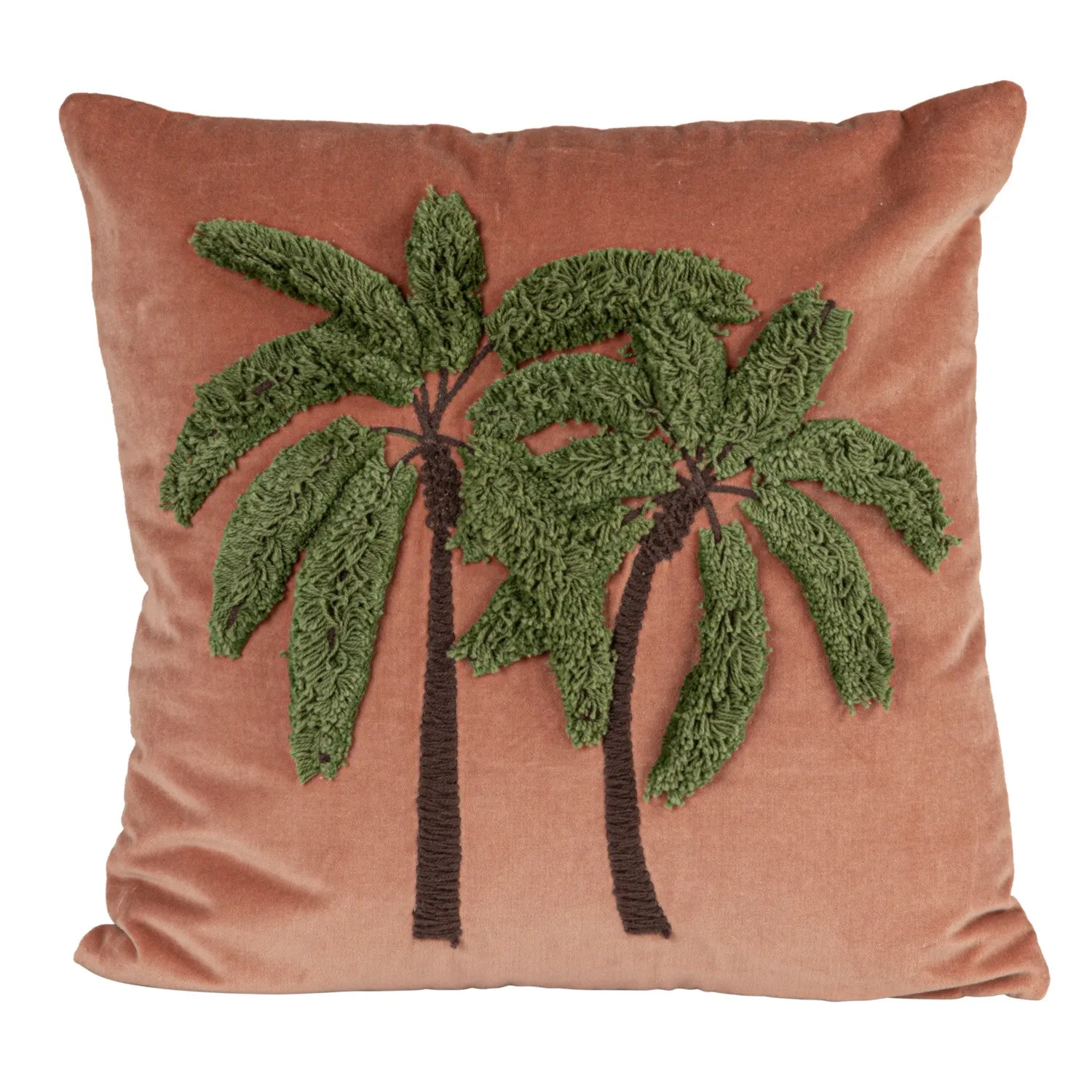 Palm Royale Velvet Pillow