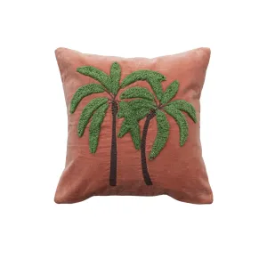 Palm Royale Velvet Pillow