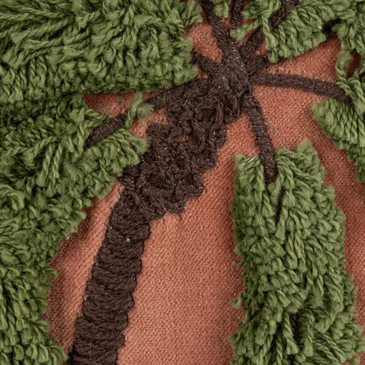 Palm Royale Velvet Pillow