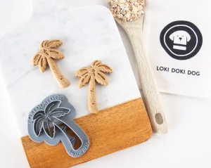 Palm Tree Shape Dog Biscuit Cookie Cutter