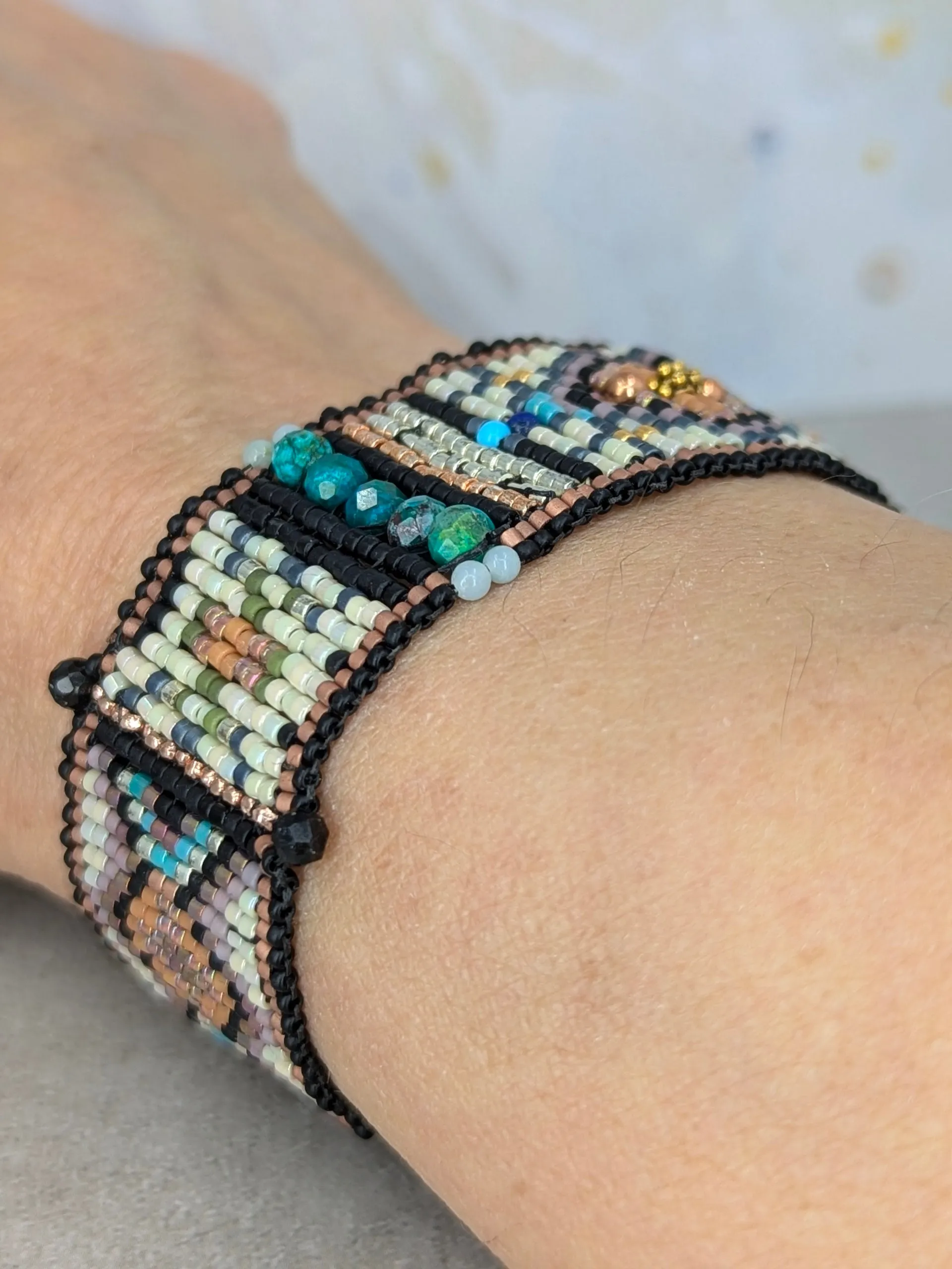 Past Times Gemstone Band Bracelet