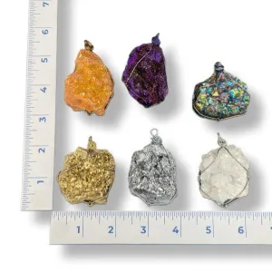 Pendant Aura Crystal Geode