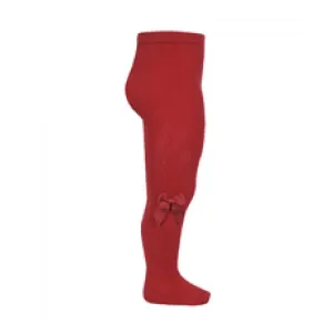 Red Bow Tights