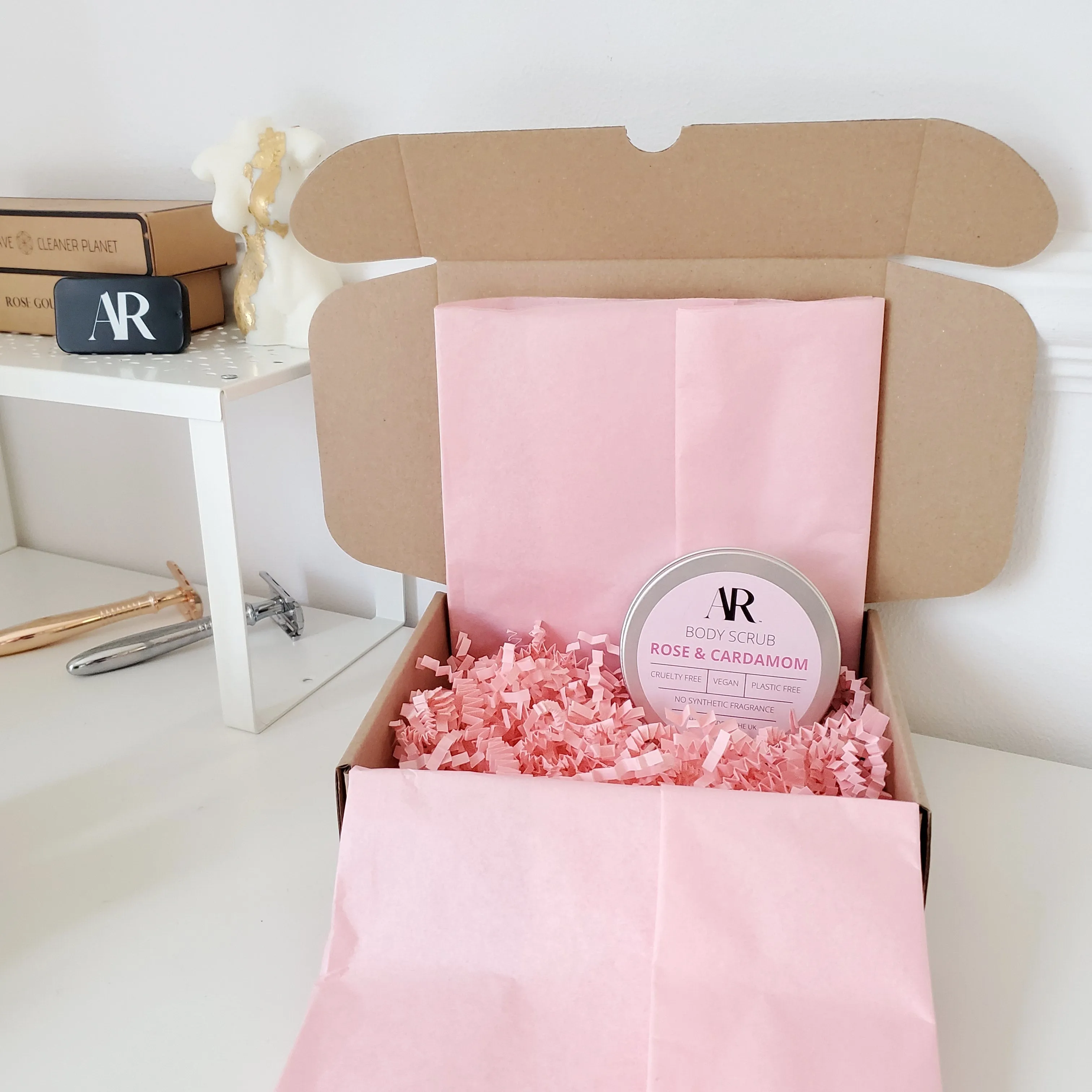 Rose & Cardamom Body Scrub