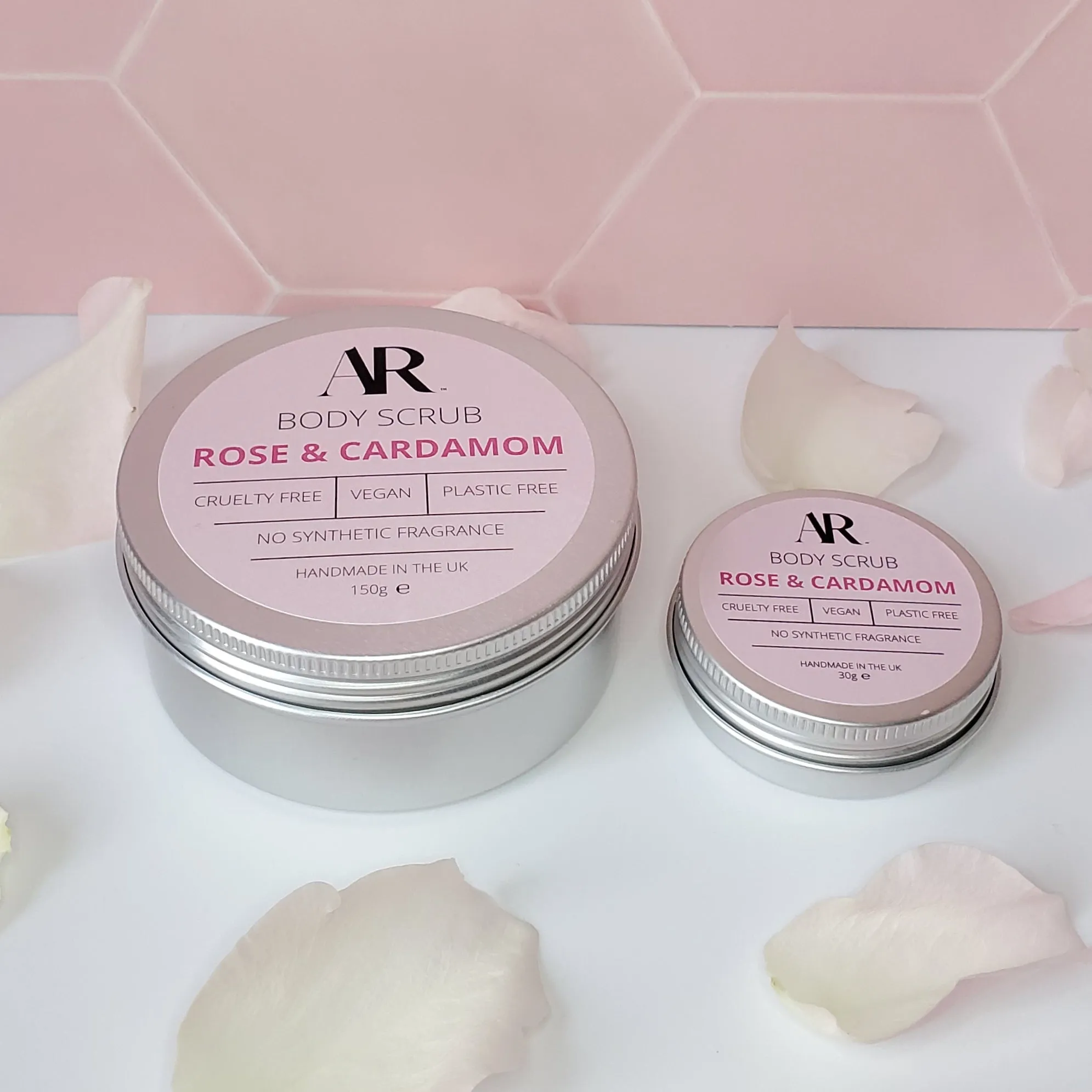 Rose & Cardamom Body Scrub