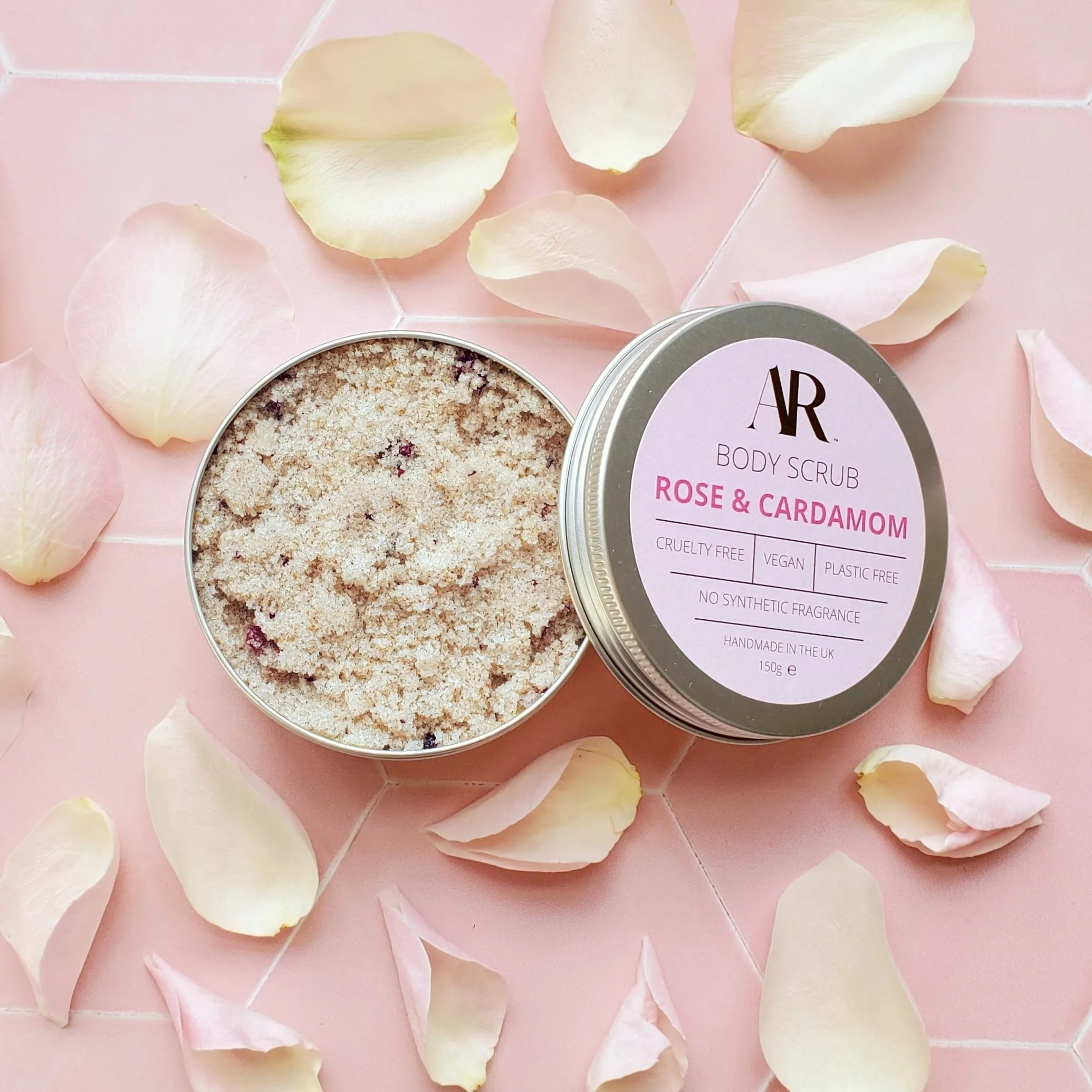 Rose & Cardamom Body Scrub
