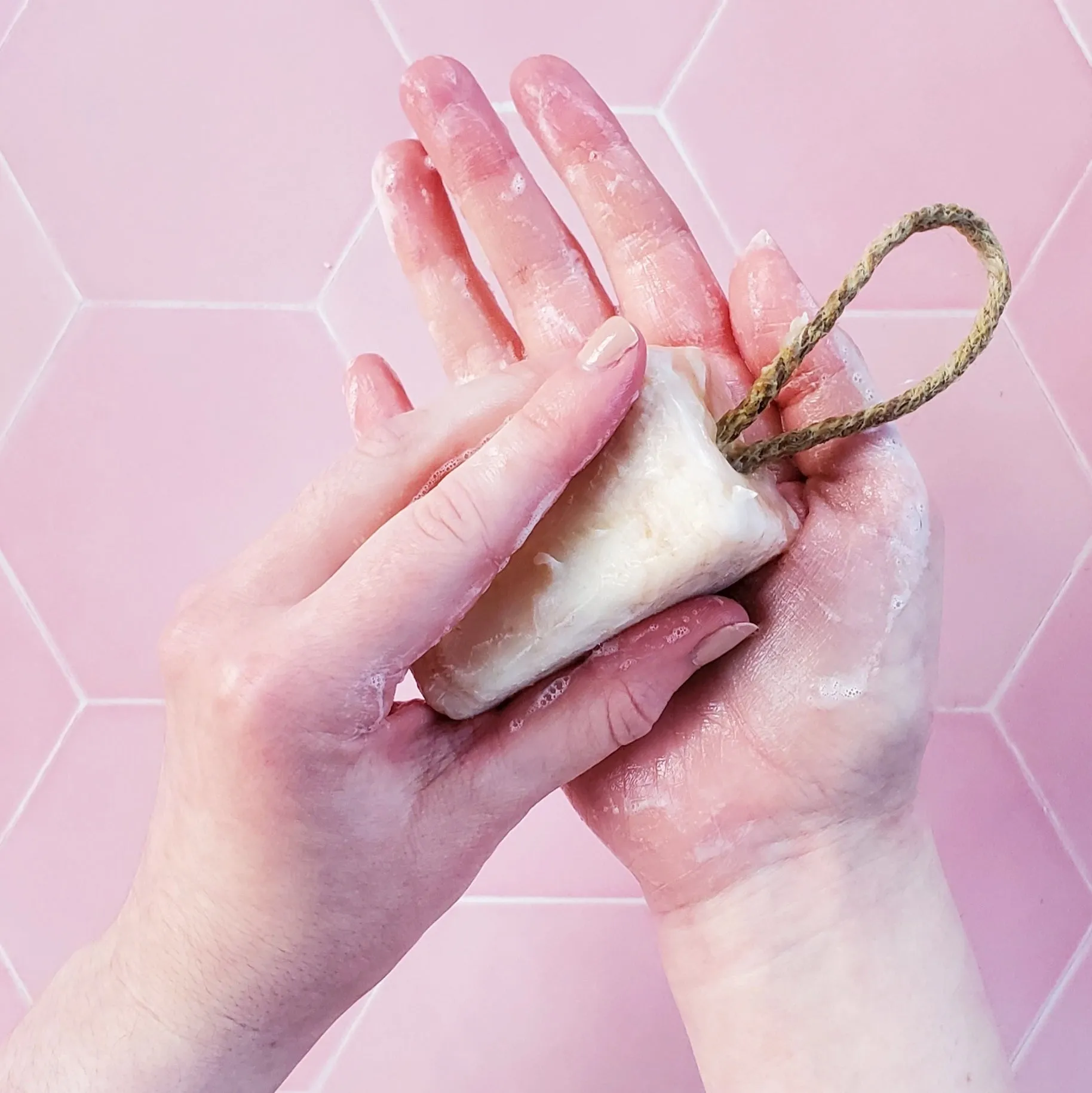 Rose & Lavender Vegan Shaving Soap