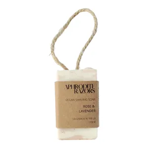 Rose & Lavender Vegan Shaving Soap