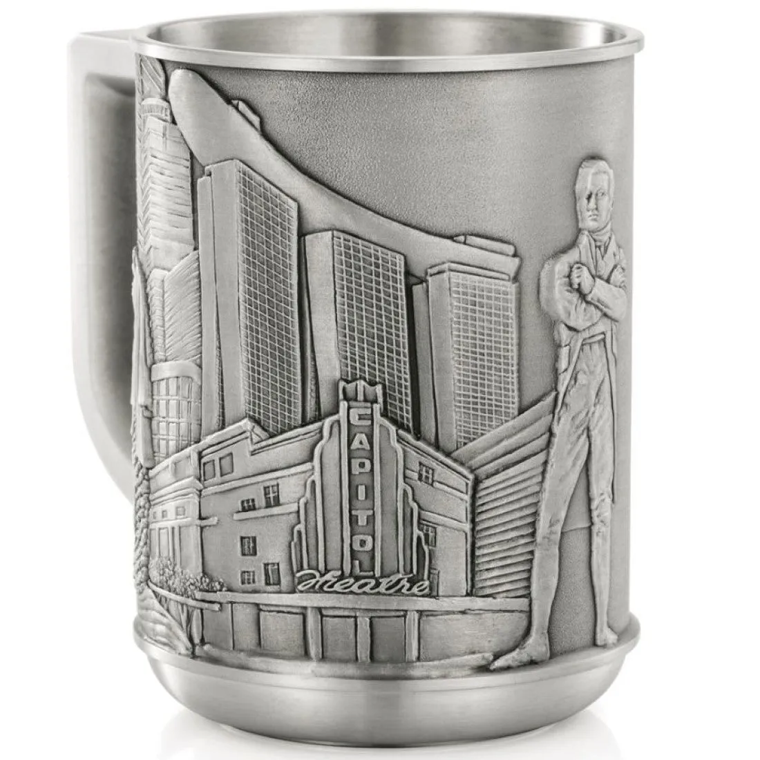 Royal Selangor Hand Finished Singapore Scenes Collection Civic District Tankard