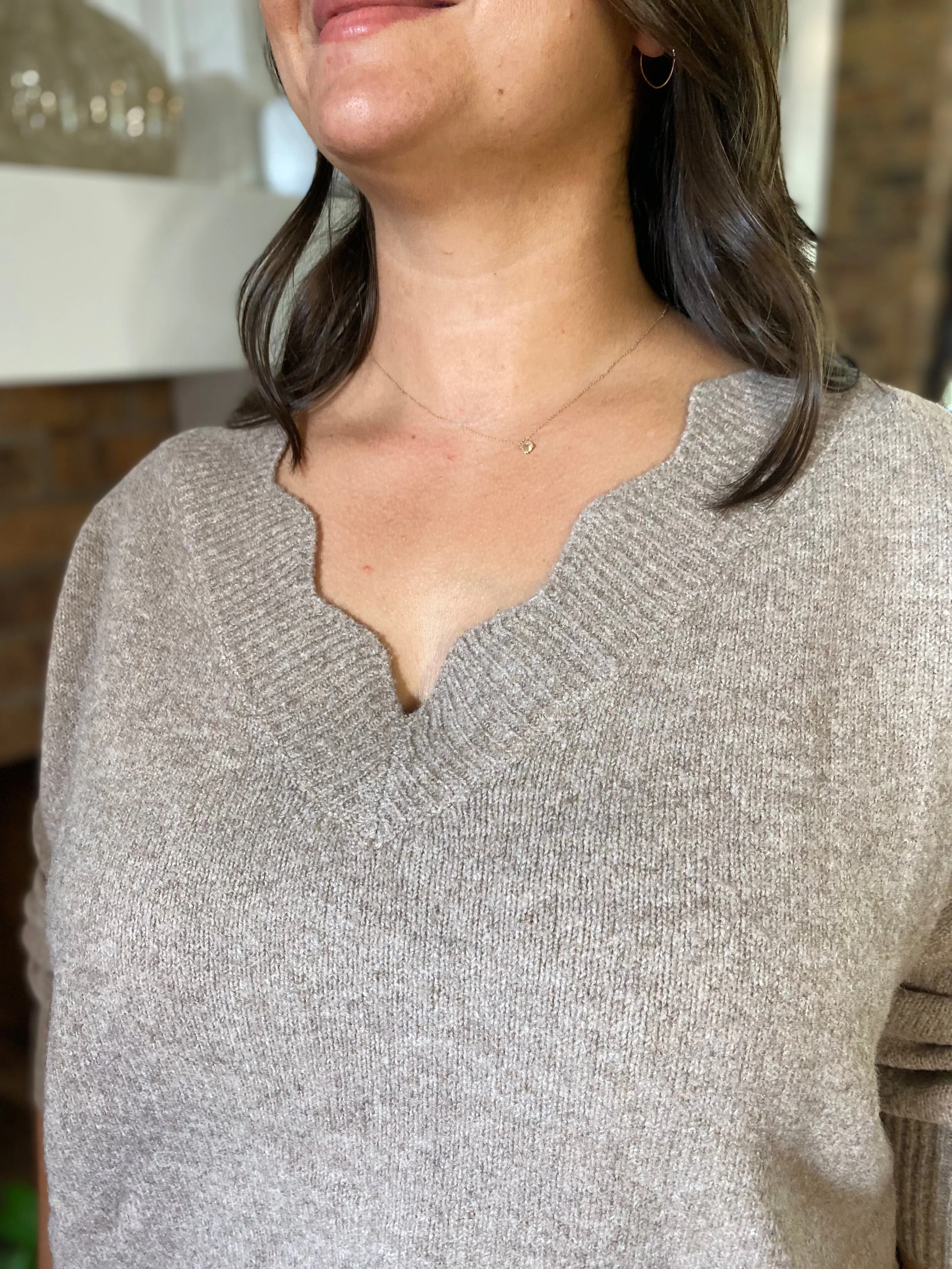 Scallop Sweater