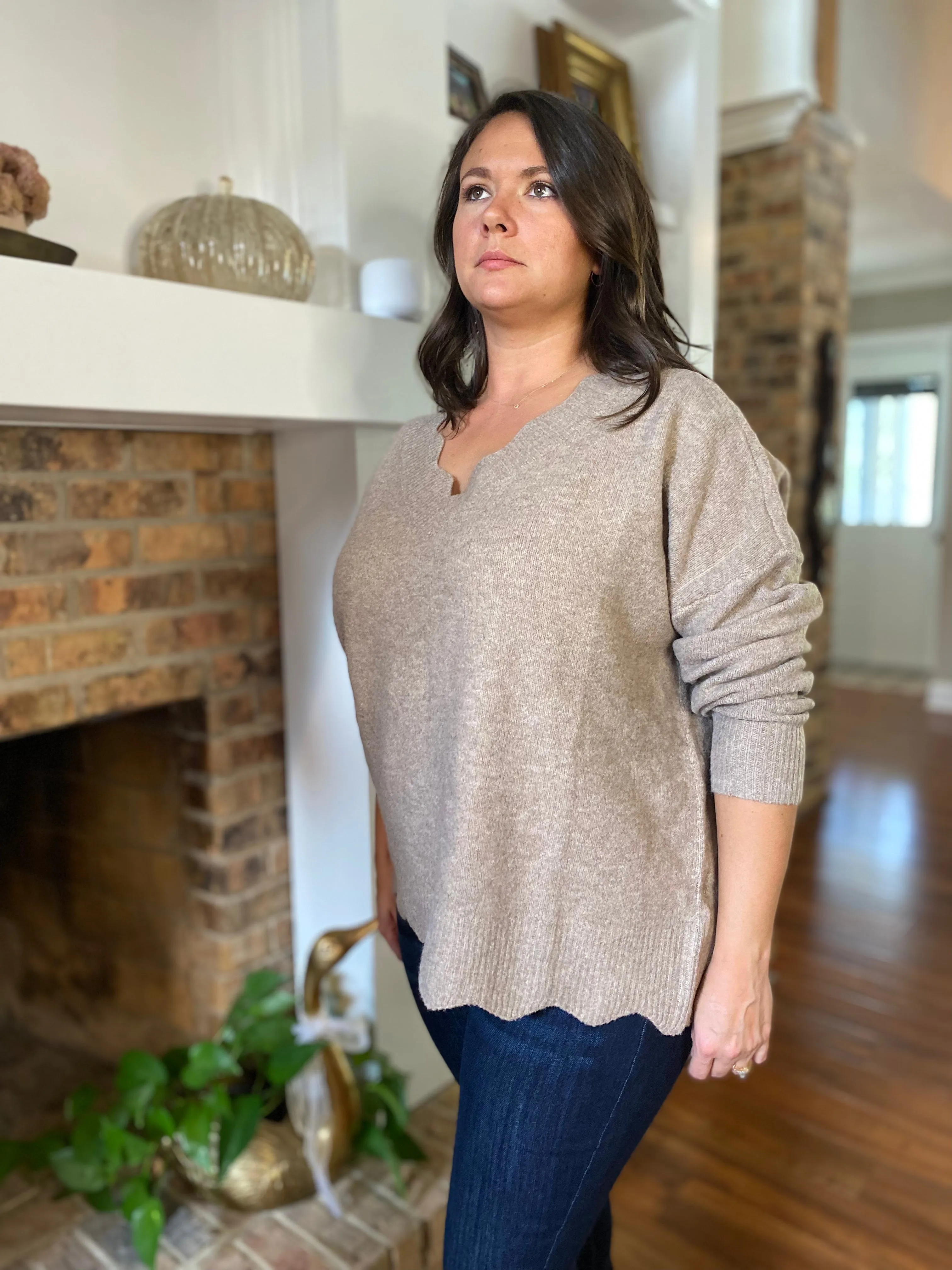 Scallop Sweater