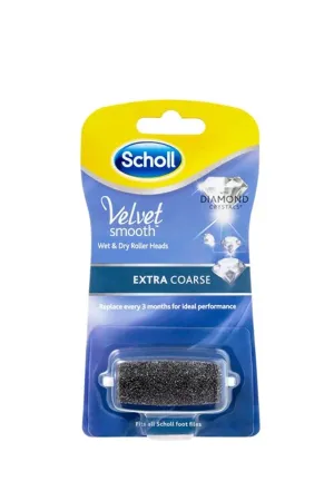 SCHOLL Velvet Smooth Extra Coarse Roller Head Refill Single