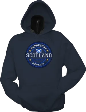 Scotland Hoodie Benchmark Navy