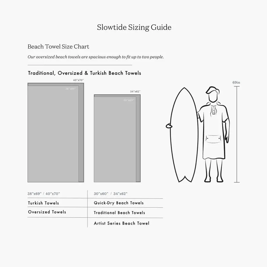Slowtide Hala Tropical Beach Towel