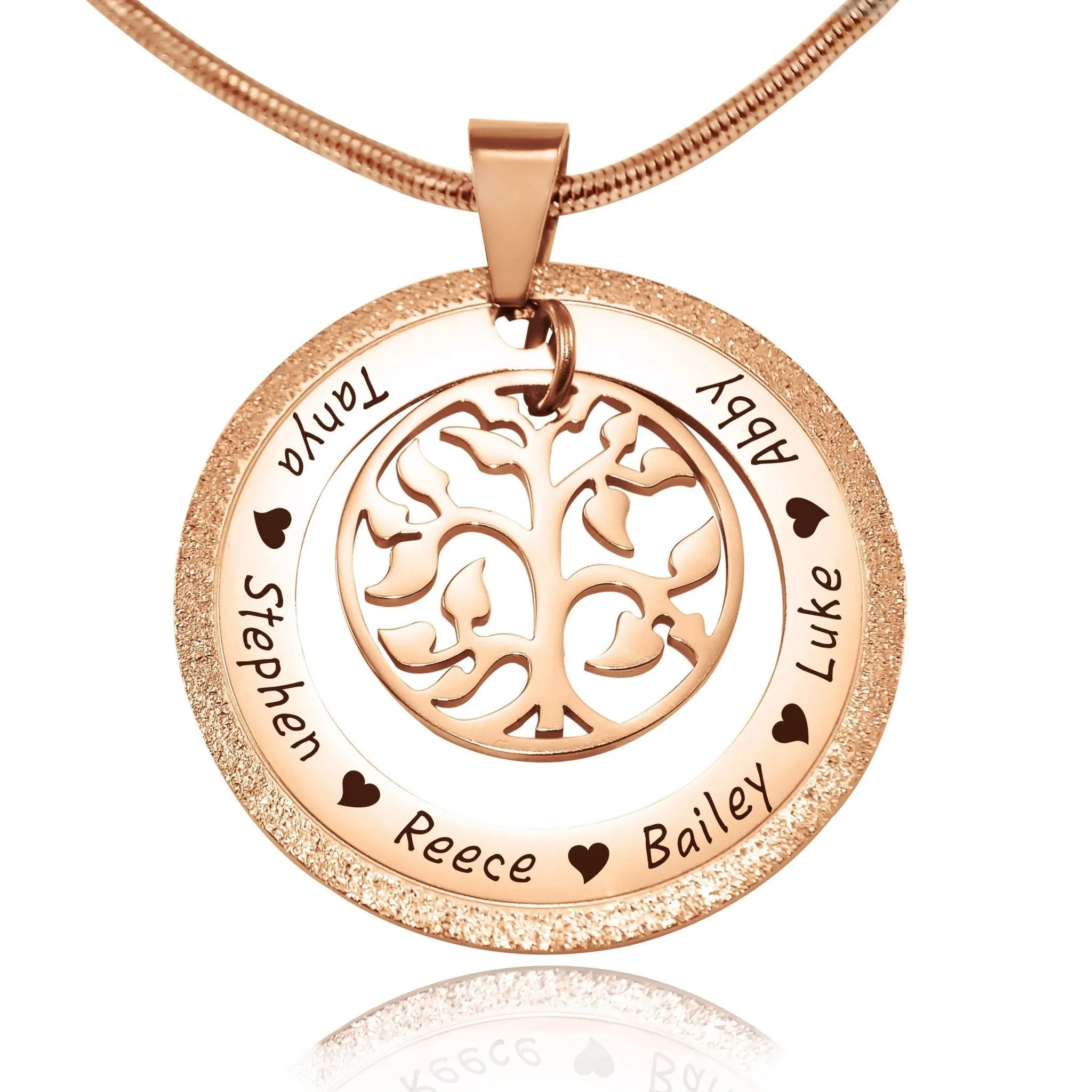 Sparkling My Family Tree Necklace