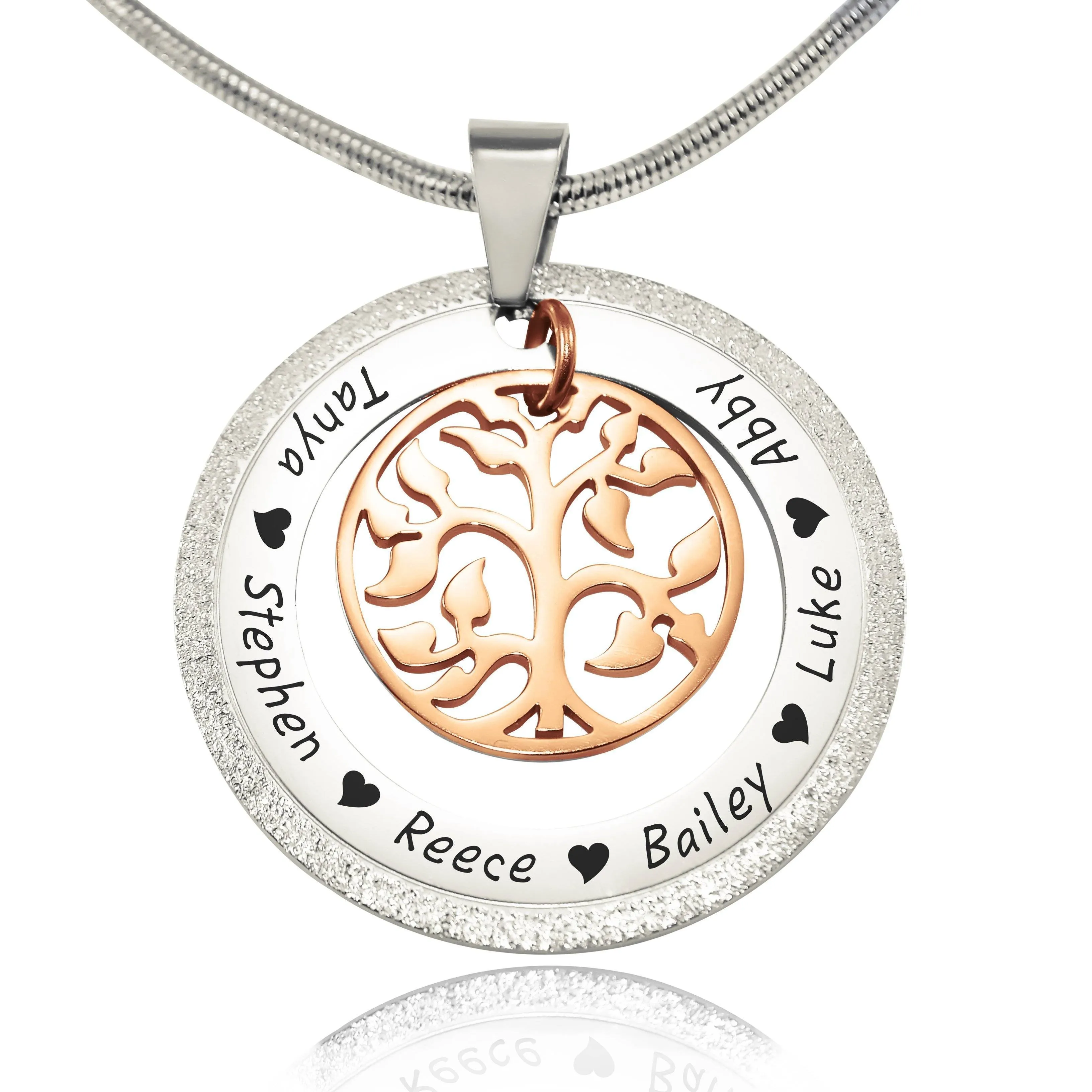 Sparkling My Family Tree Necklace