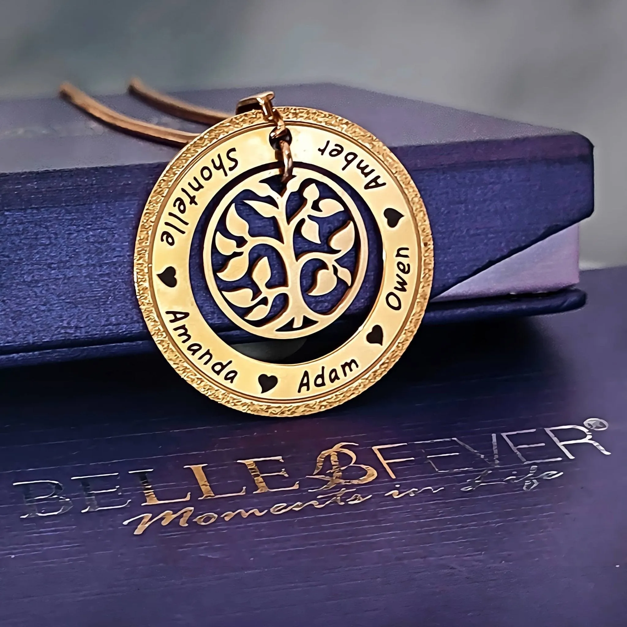 Sparkling My Family Tree Necklace