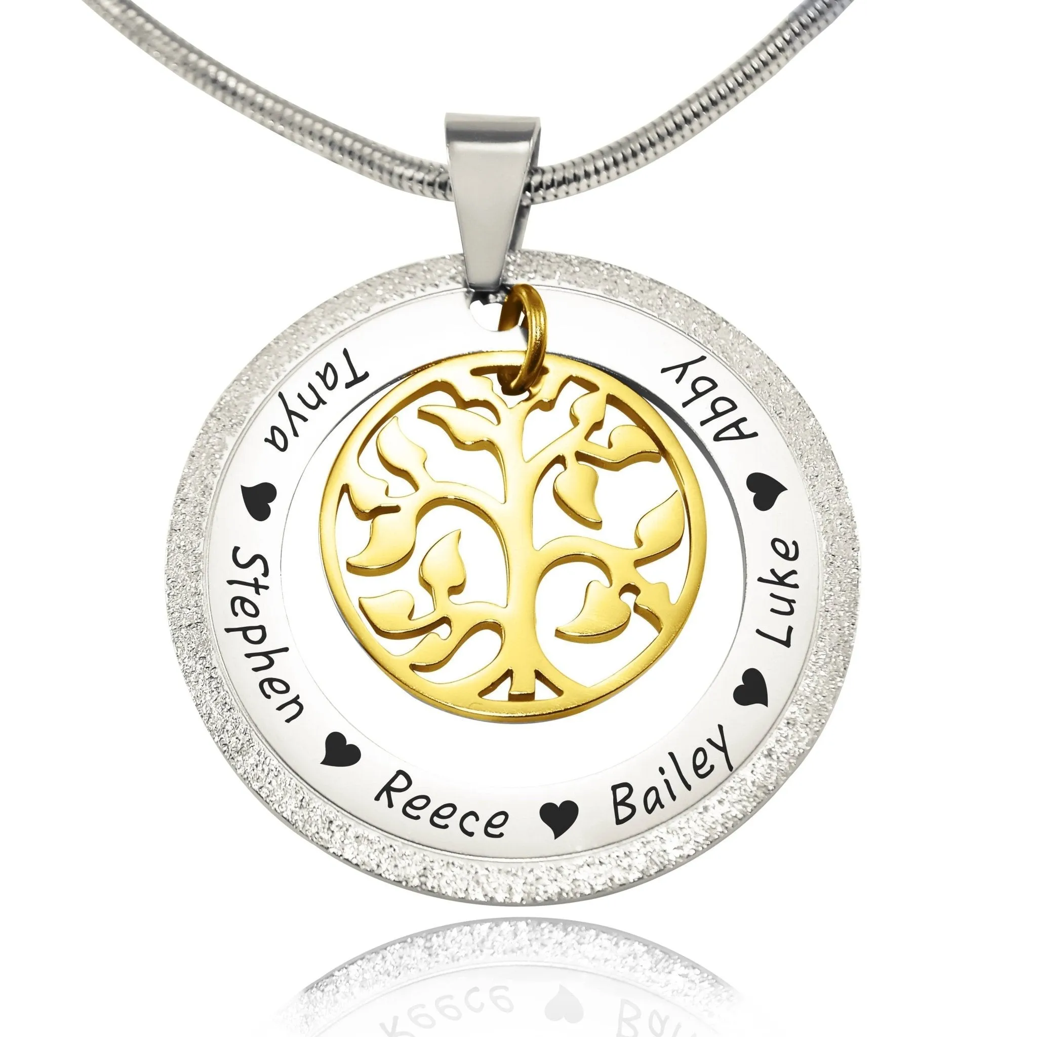 Sparkling My Family Tree Necklace