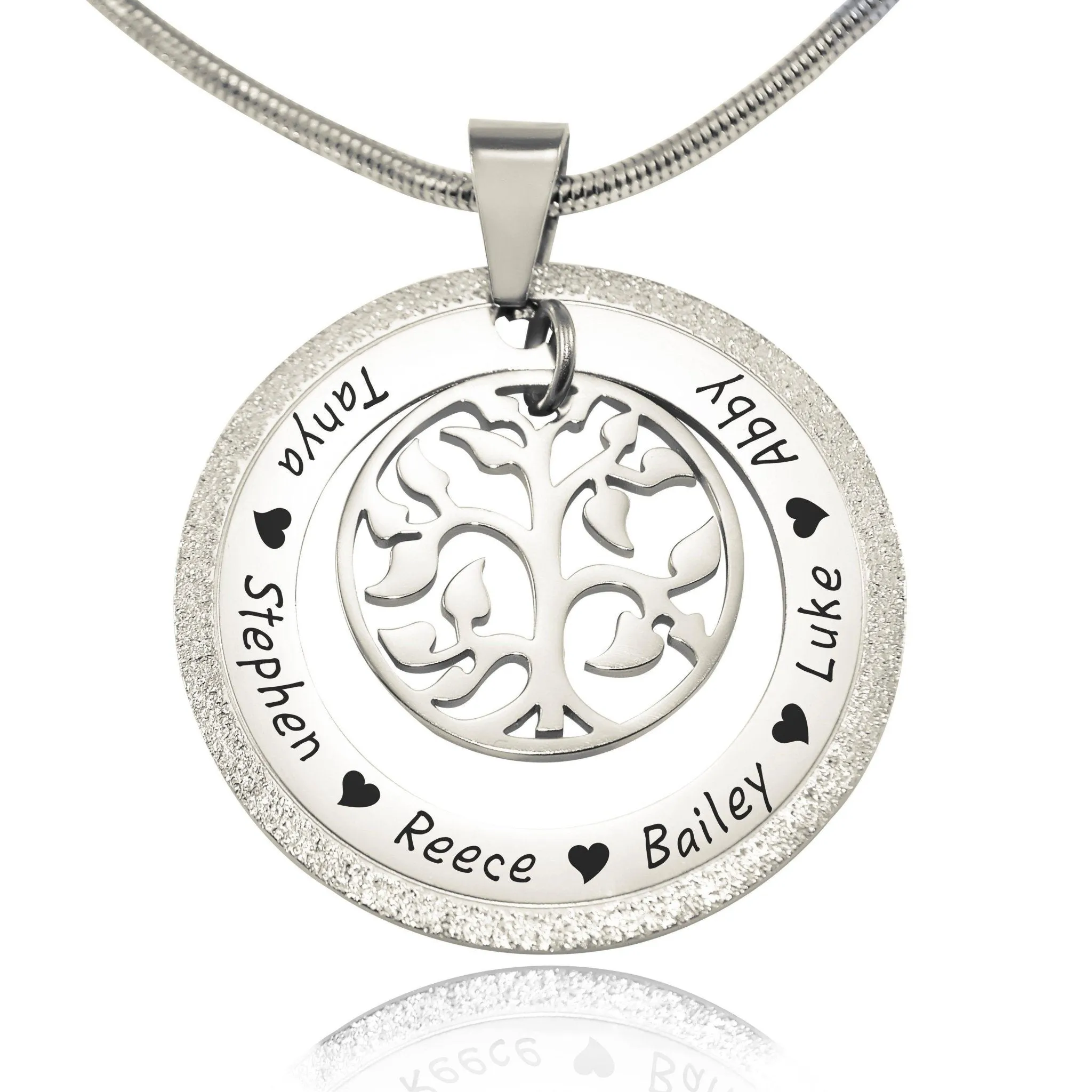 Sparkling My Family Tree Necklace