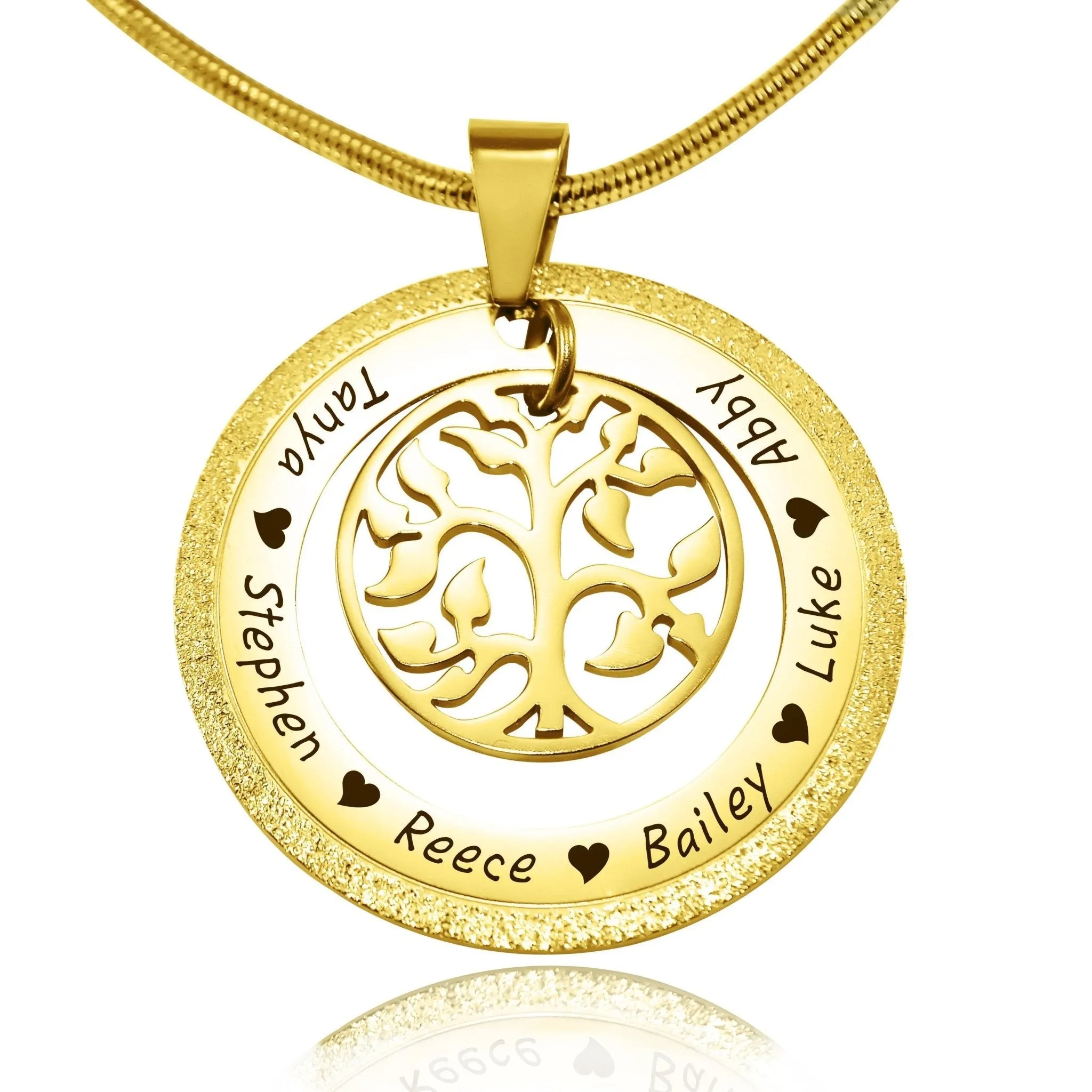 Sparkling My Family Tree Necklace