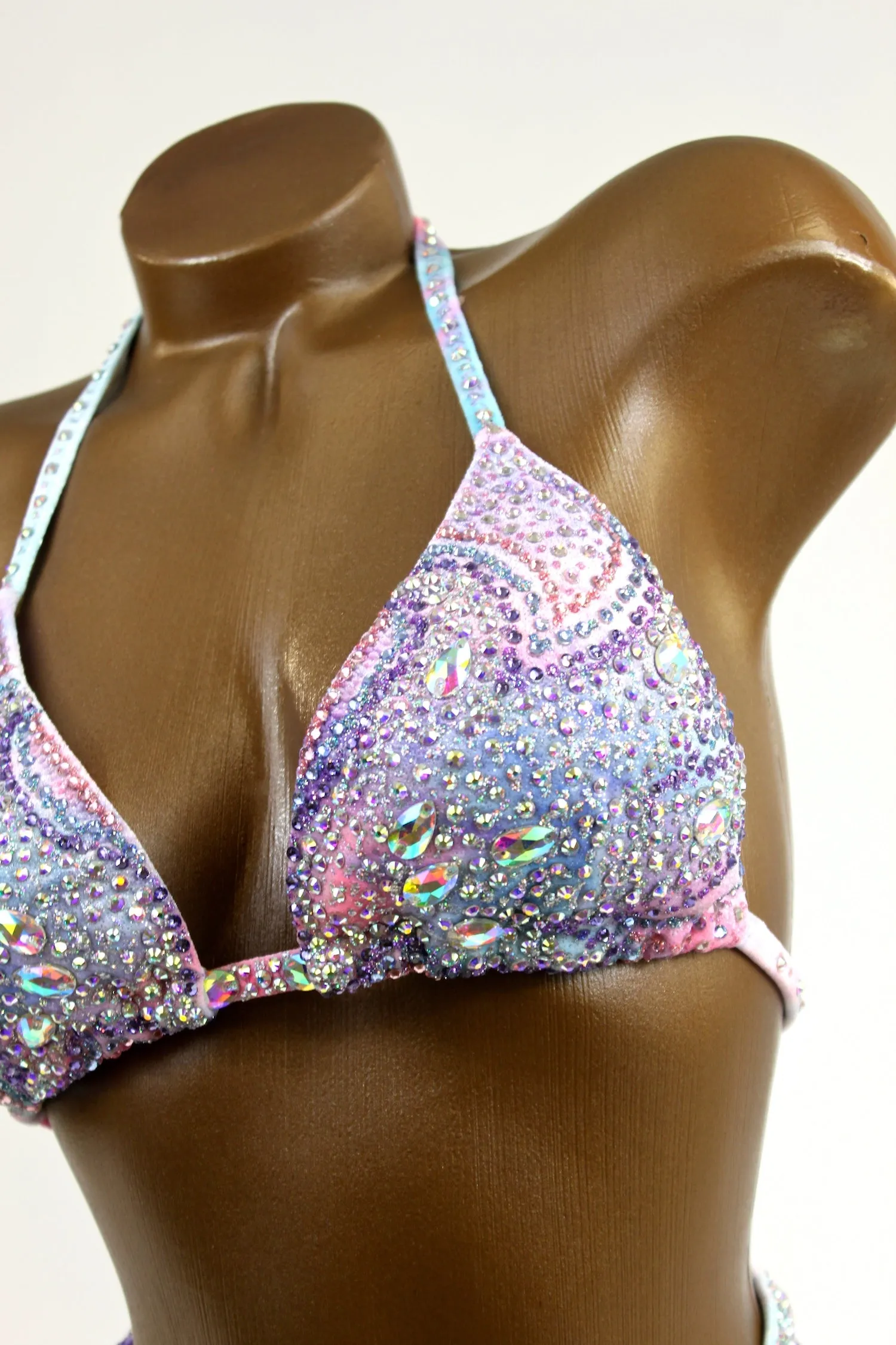 Sparkling Pegasus Figure Competition Suit