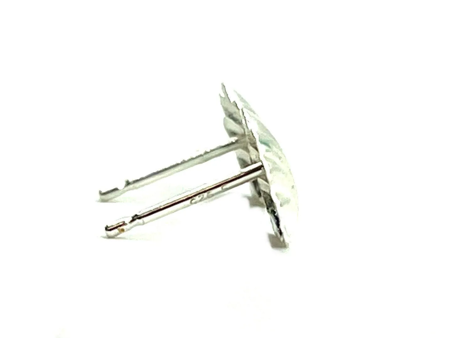 Sterling Silver Seashell Studs, Sku#785-5