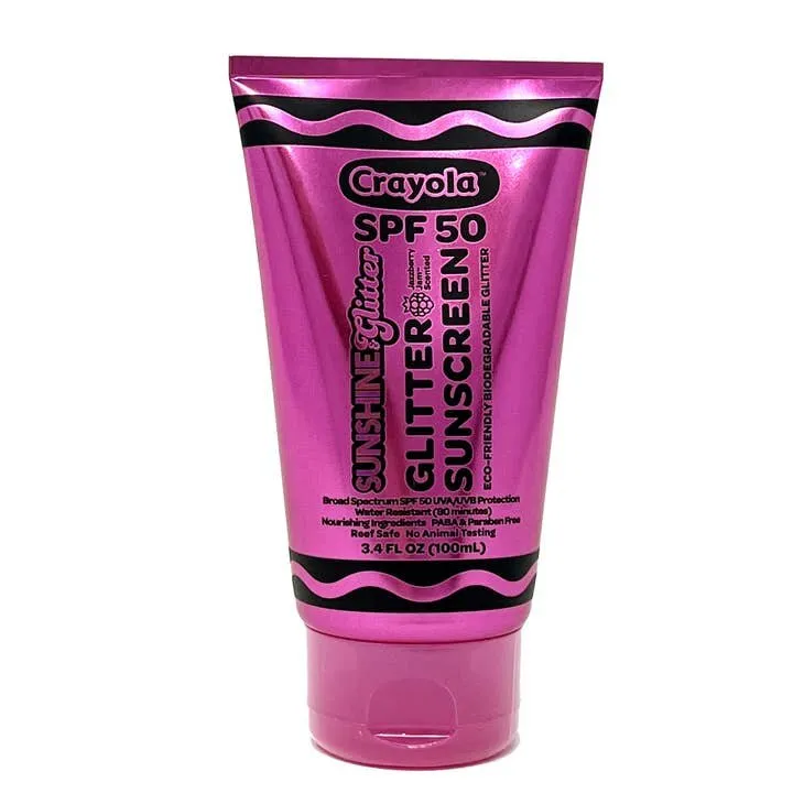 Sunshine & Glitter Sea Star Sparkle Sunscreen X CRAYOLA - Jazzberry Jam