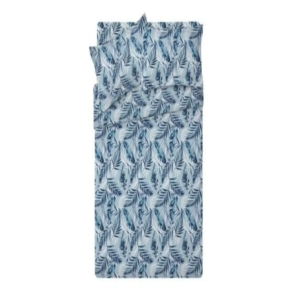 Supima Cotton Satin Bedsheets (Antimicrobial) - Tropical Palm