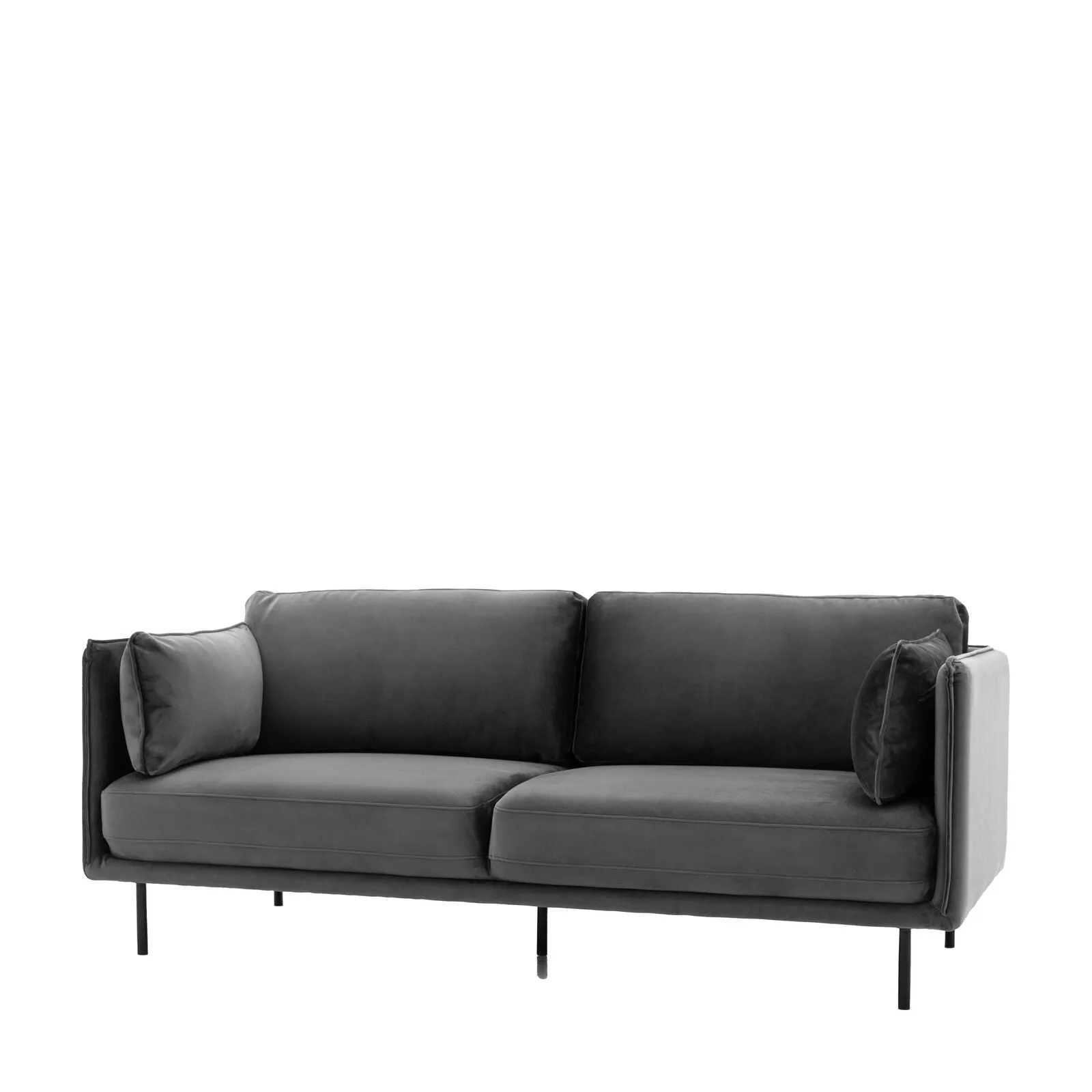 TEDDY 3 seater Truffle Velvet Sofa