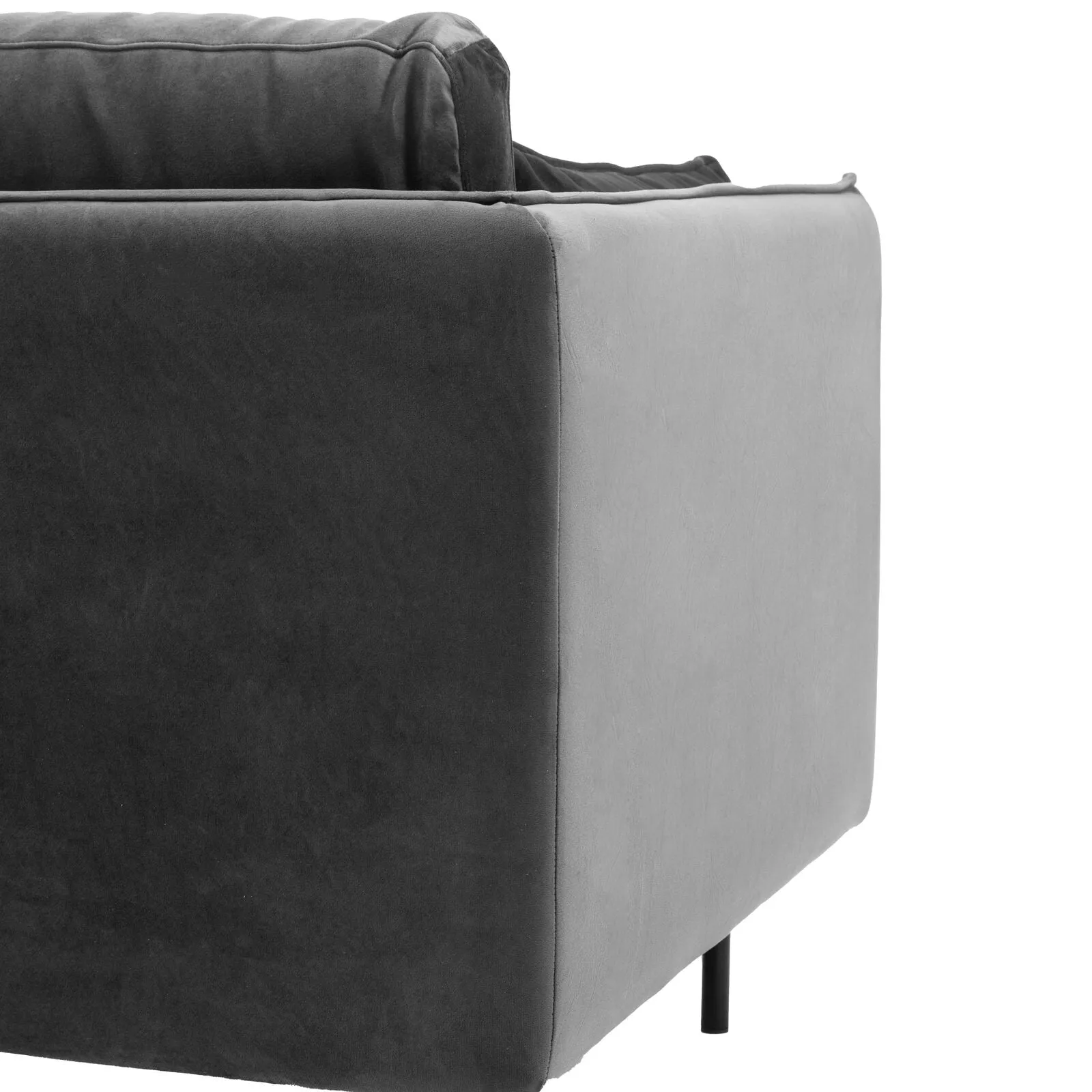 TEDDY 3 seater Truffle Velvet Sofa