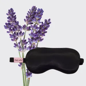 The Lavender Weighted Satin Eye Mask/KITSCH -