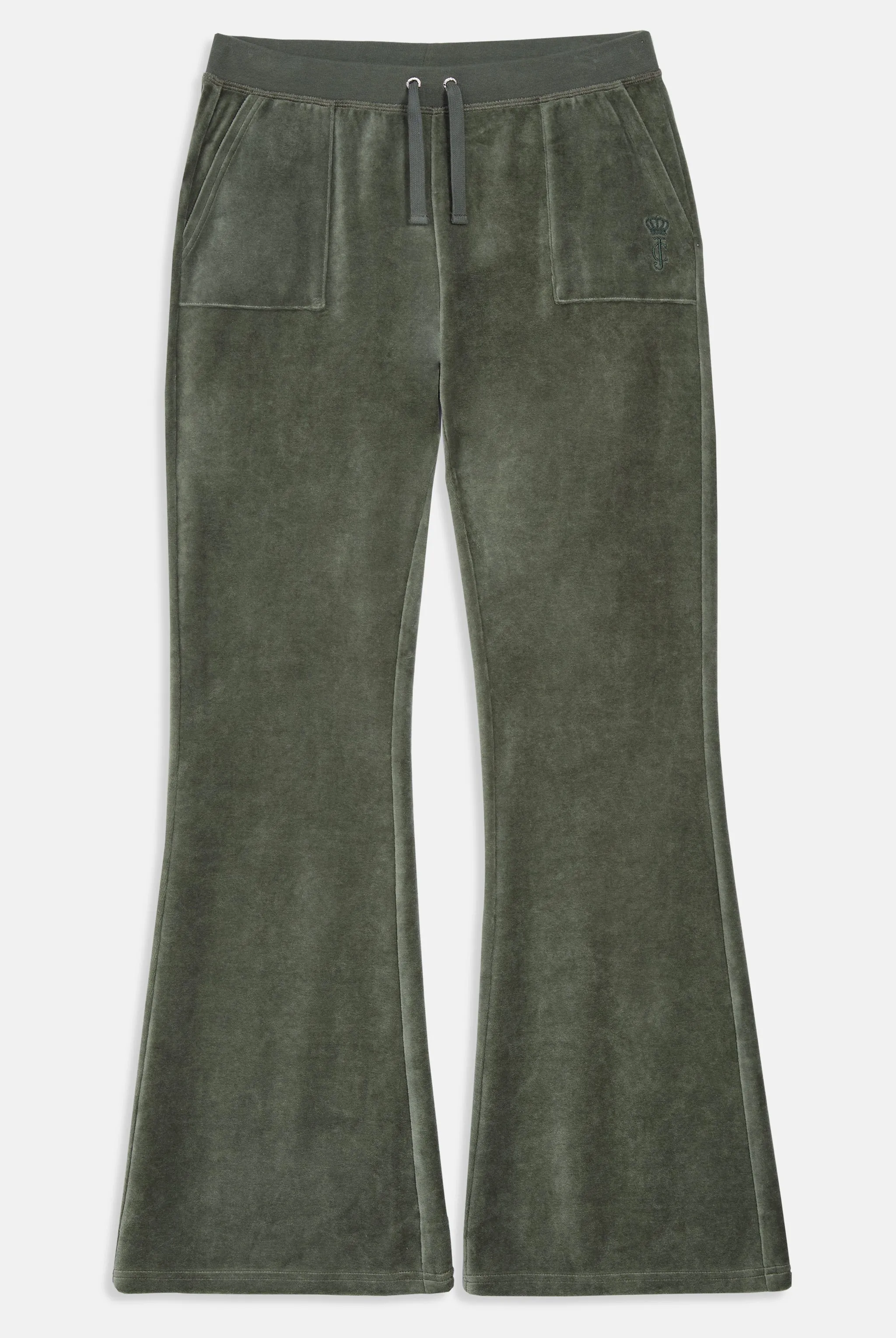 THYME ULTRA LOW RISE BAMBOO VELOUR HERITAGE POCKETED BOTTOMS