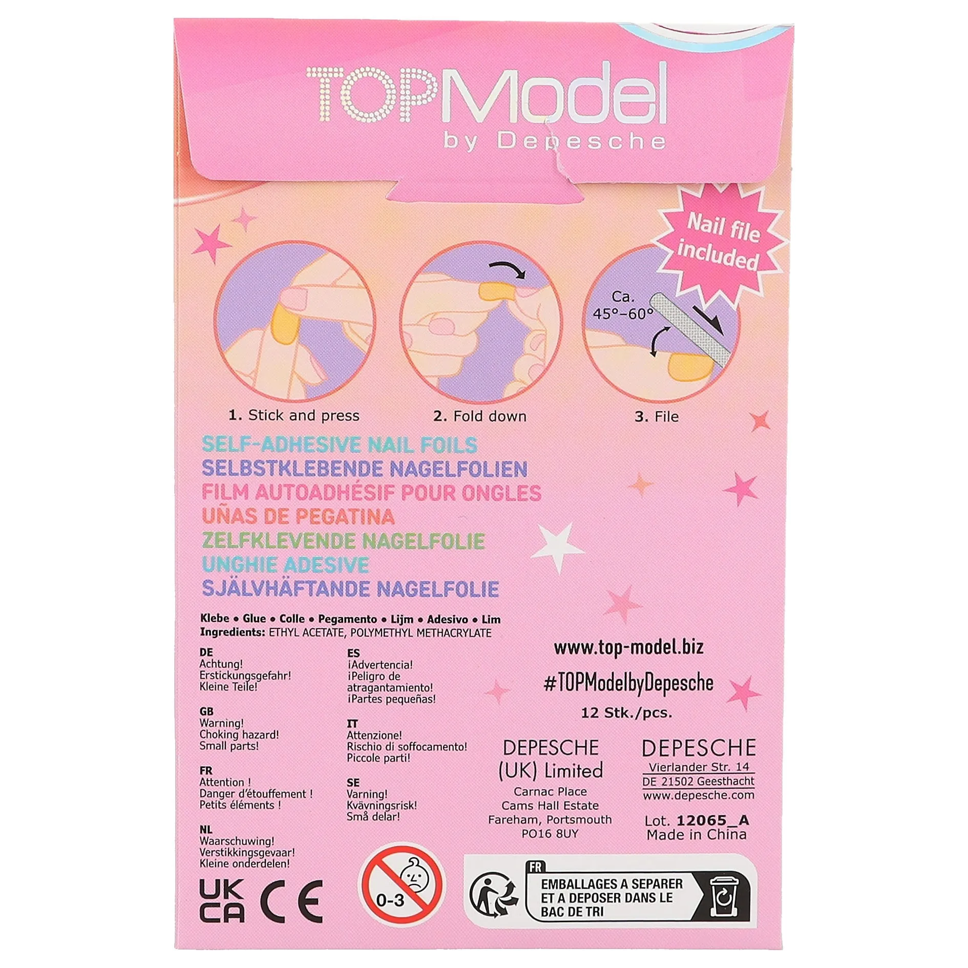 TOPModel Nail Foils BEAUTY and ME