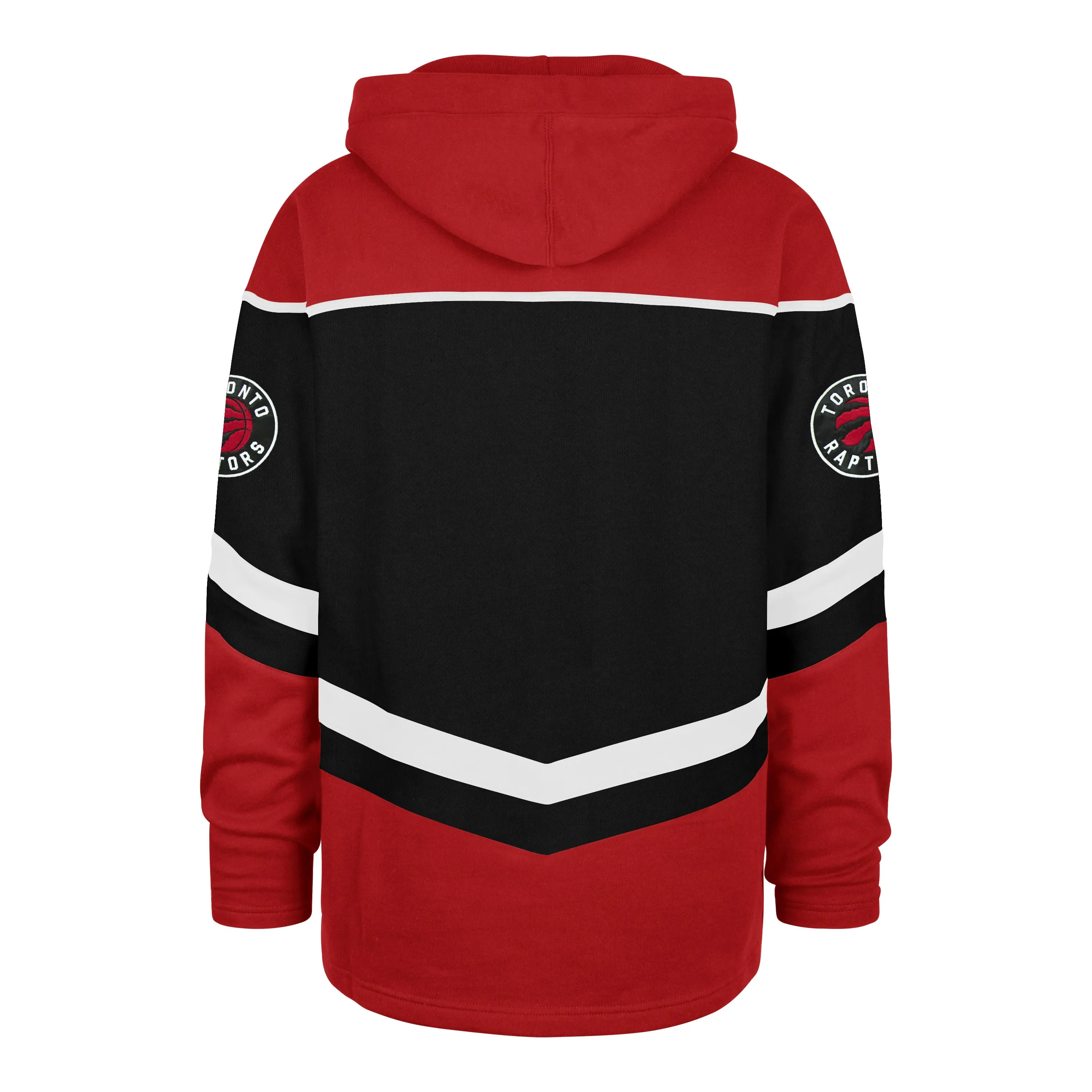 TORONTO RAPTORS TRI SATIN '47 LAYUP LACER HOOD
