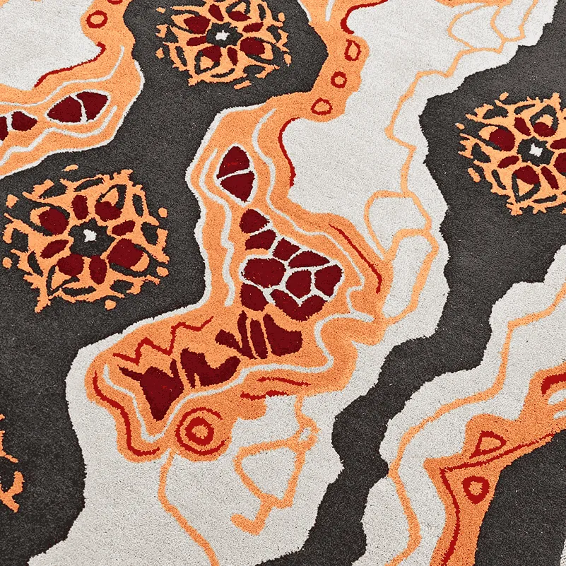 Tribal Tapestry Hand Tufted Rug
