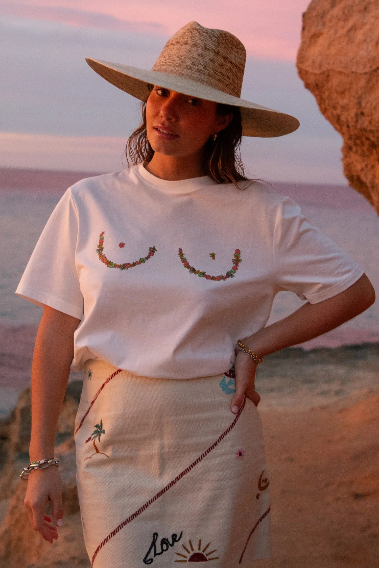 Tropical Boob T-shirt