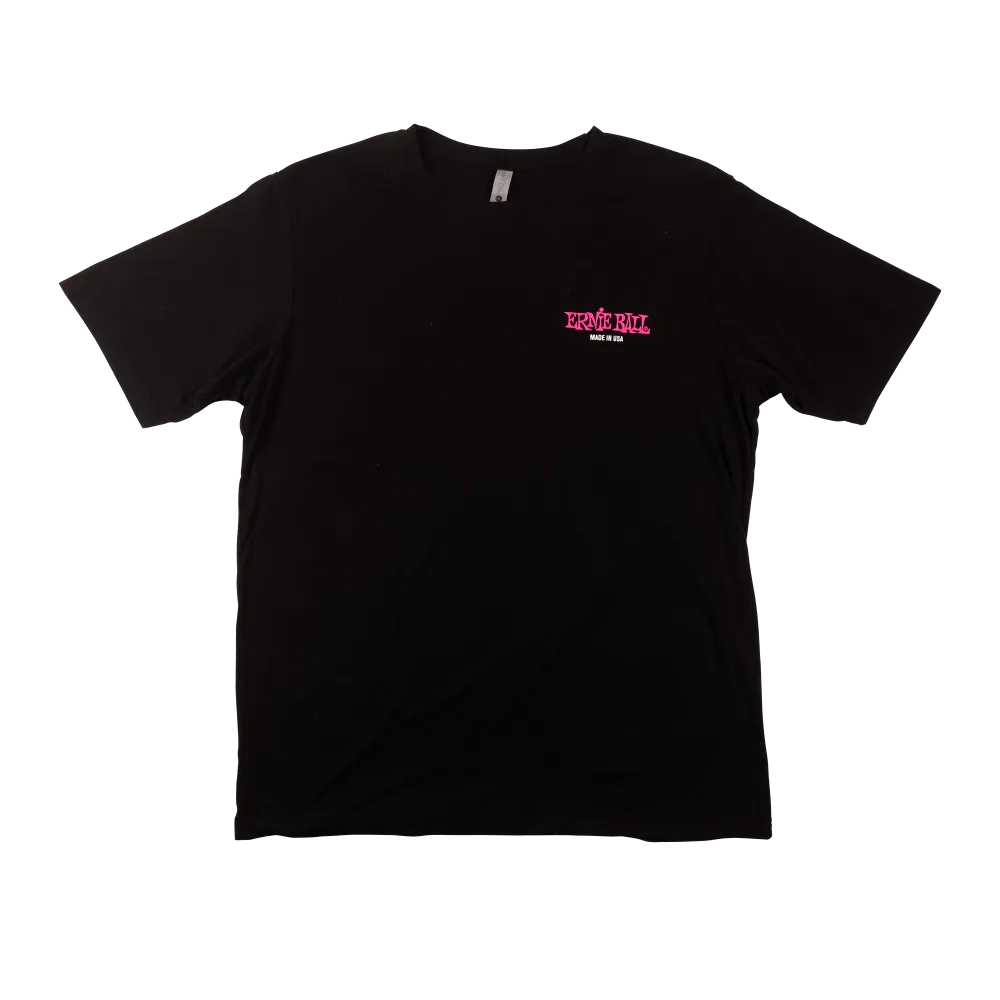 USA Ball End Flag T-Shirt LG