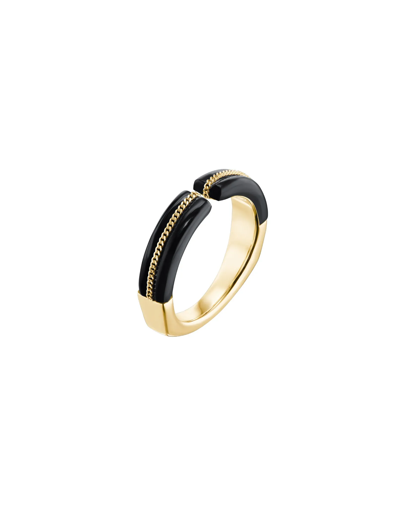 Vantage Ring Black Jade