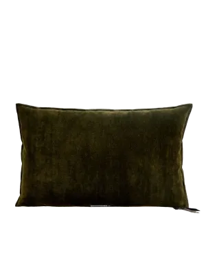 Velvet Lumbar in Khaki