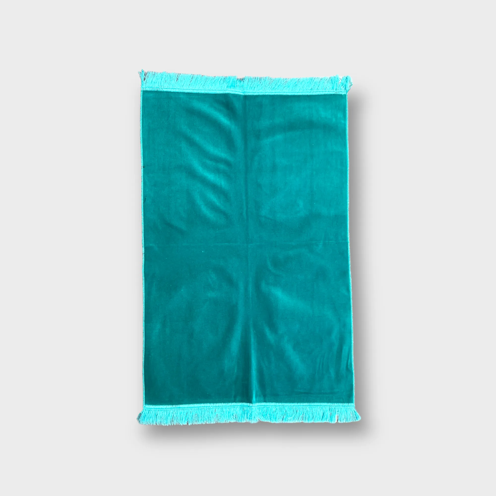 Velvet Turquoise Prayer Mat